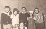 Foto de Nochevieja en Mayorga 1971