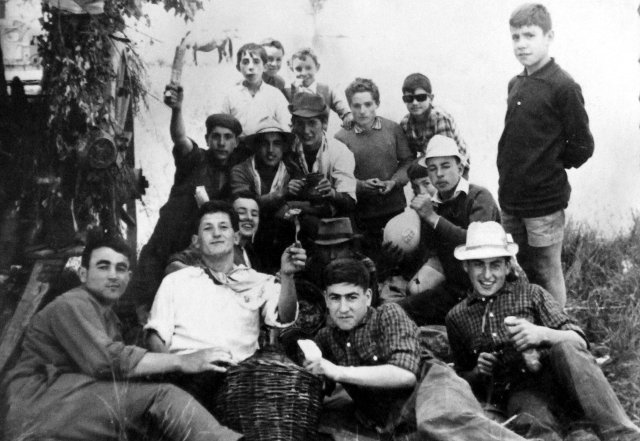 Romería toro Mayorga 1969