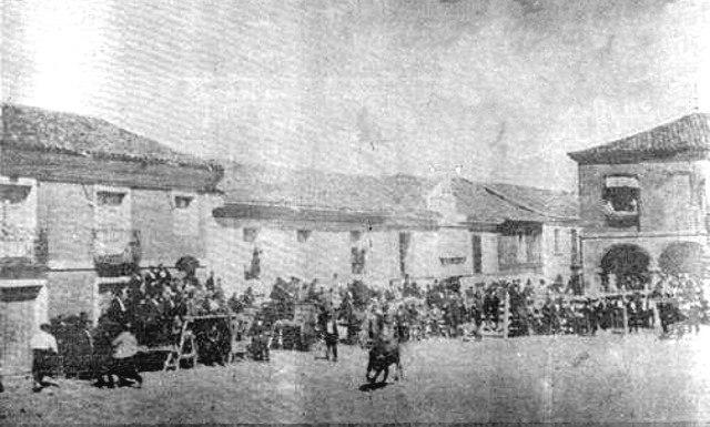 Plaza de toros portada programa fiestas Mayorga 1993