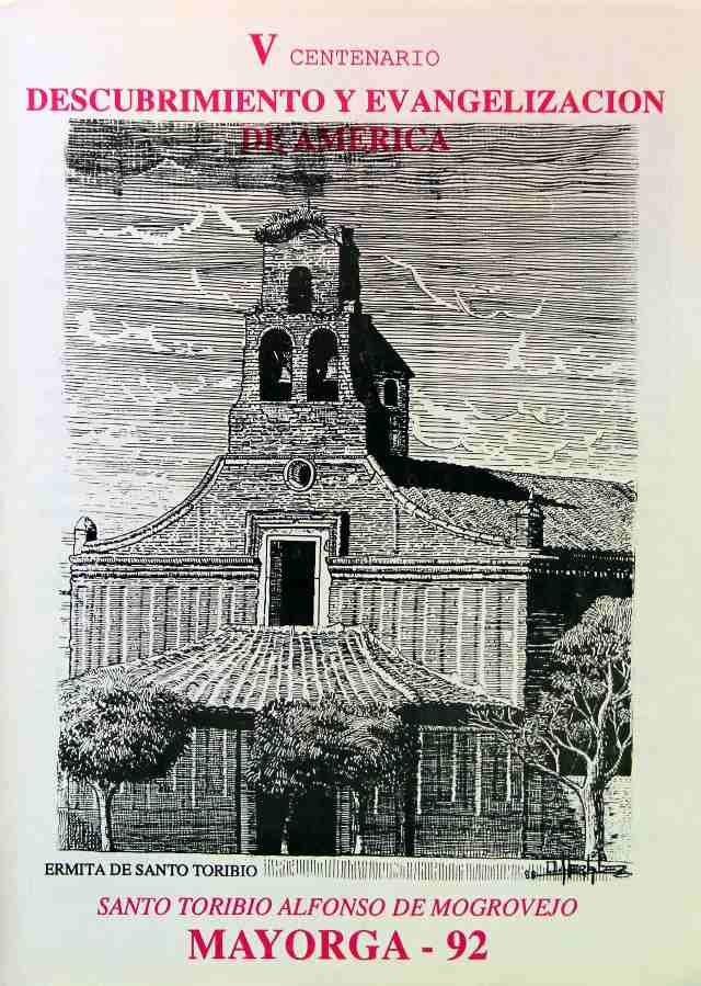 Contraportada programa fiestas Mayorga 1992