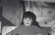 Foto de Juana María Lera en la escuela de Mayorga 1970