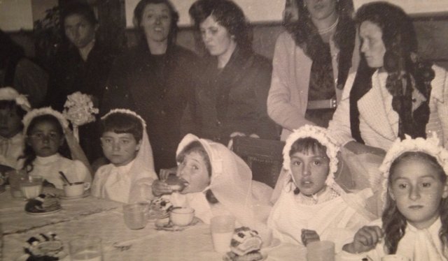 Foto de la Comunión de Carmen Moro 1967