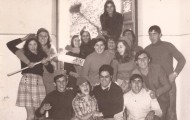 Foto de los quintos de 1973 de Mayorga