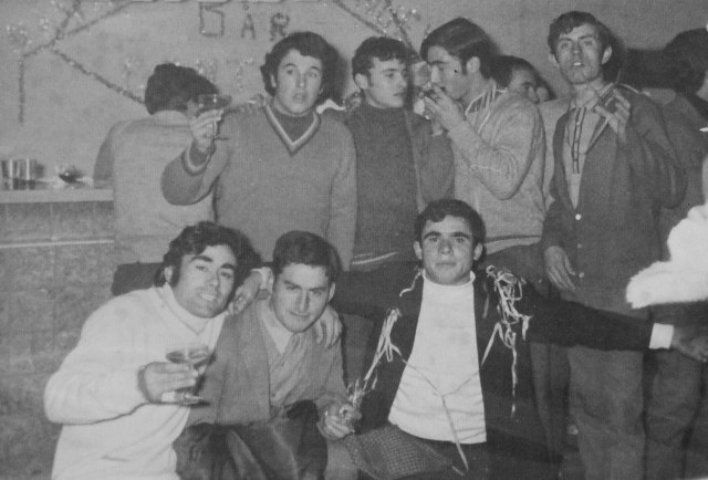 Foto de Navidad en Mayorga 1976