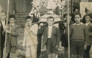 Foto de la Procesión del Niño en Mayorga 1957
