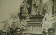 Foto de la procesión de Santo Toribio en Mayorga 1964