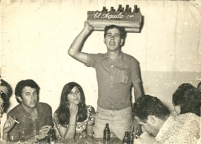 Foto de los del Silencio de Mayorga en 1973