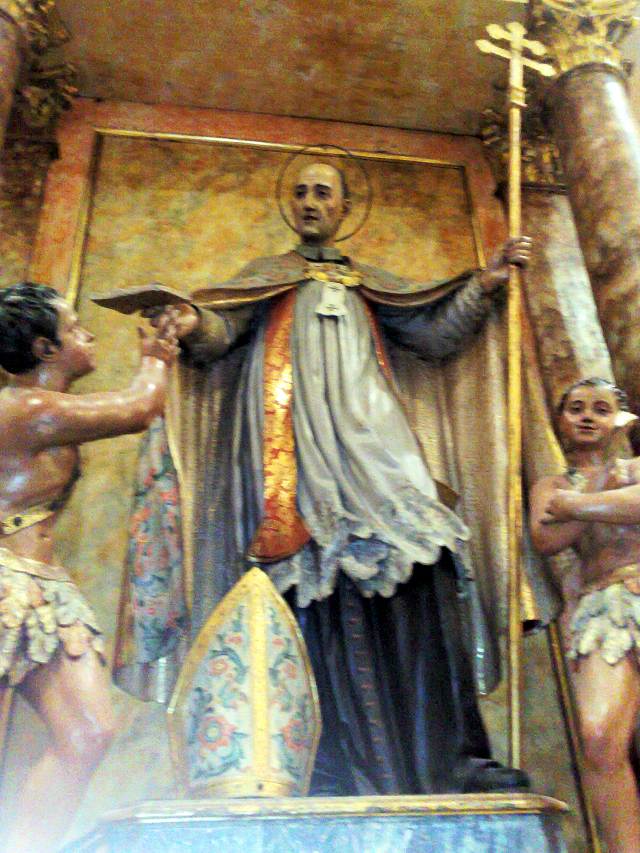 Santo Toribio iglesia castrense calle Sacramento madrid frente cerca S XVIII