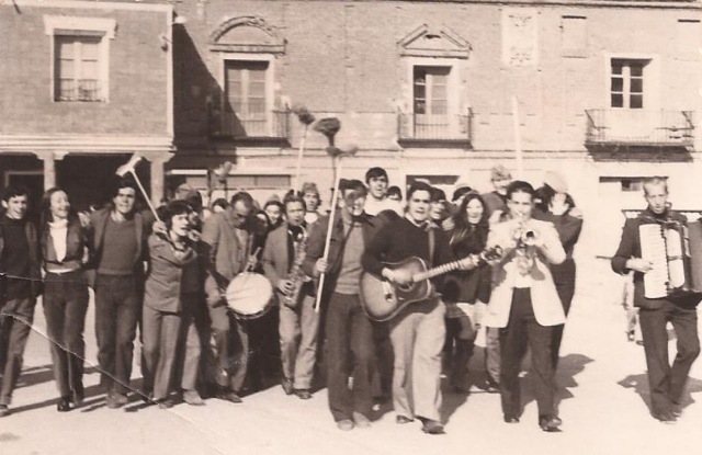 Quintos camino del Central Mayorga 1973