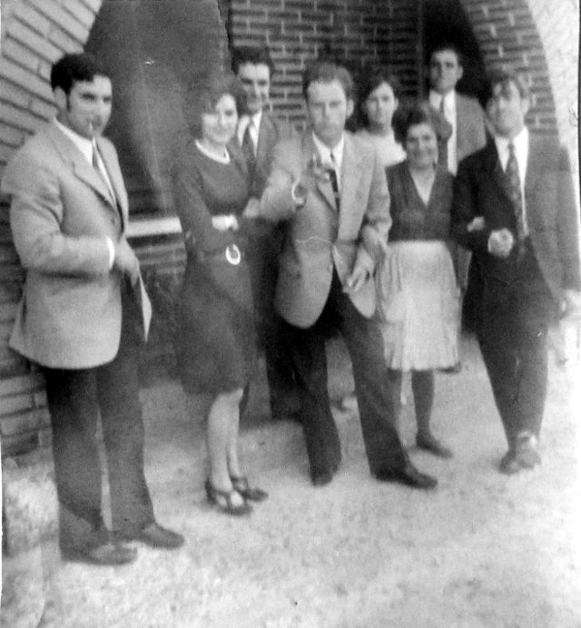 De boda en Mayorga 1975