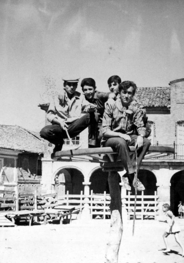 En la rueda fiestas de Mayorga 1973