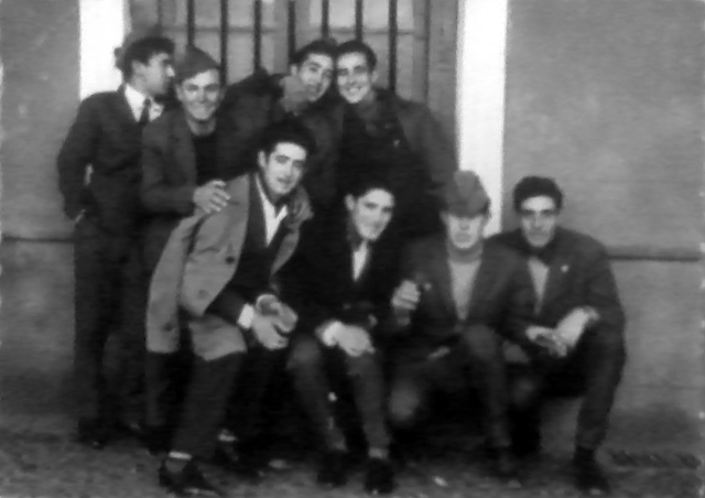 Foto de los quintos de Mayorga