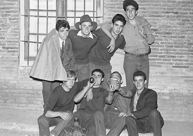 Amigos en Mayorga 1969