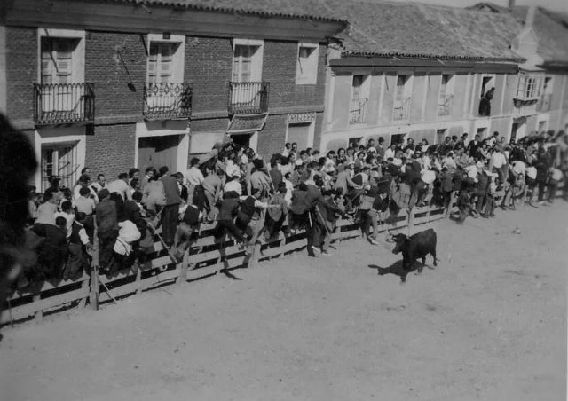 Plaza de toros de Mayorga 1950