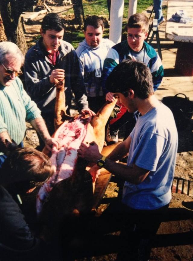 Amigos de matanza en Mayorga 1999
