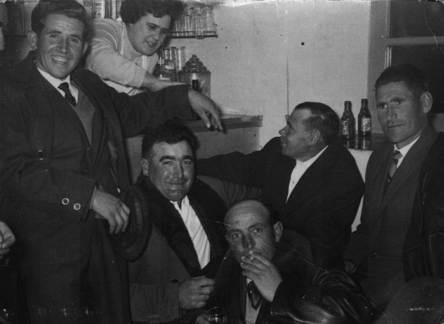 En el bar de Saelices 1973