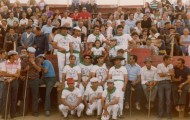 Foto de la peña la chispa de Mayorga 1980