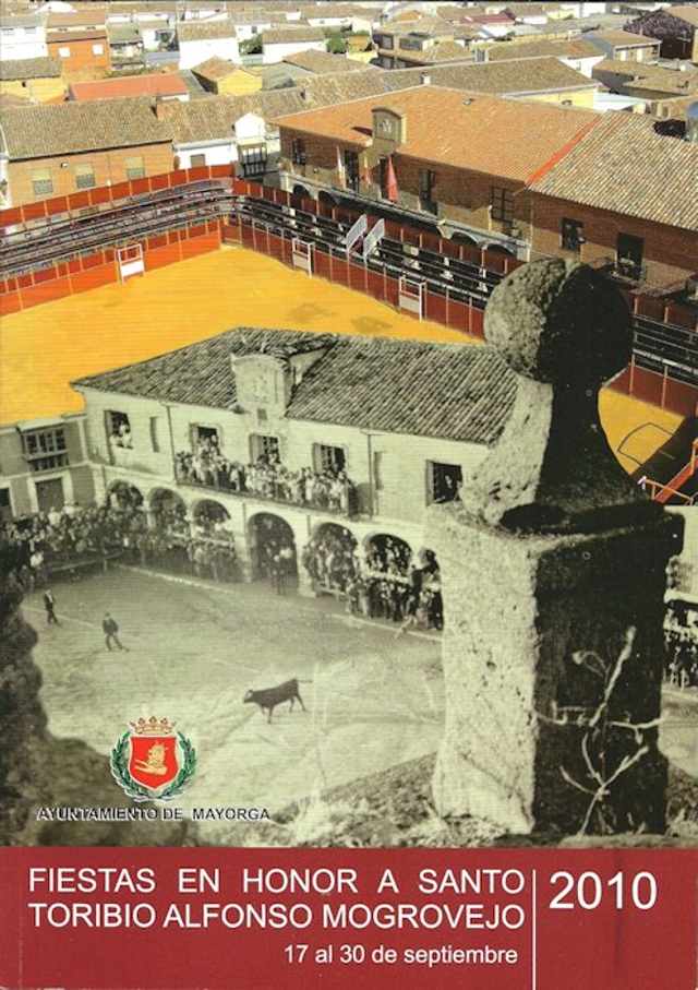 Portada programa fiestas Mayorga 2010