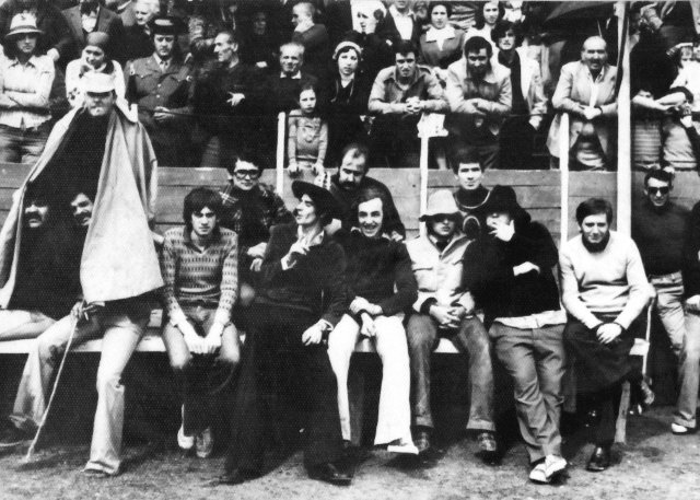 Barrera en la plaza de toros de Mayorga