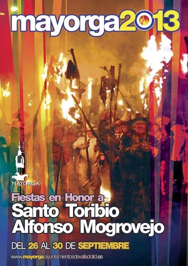 Portada programa fiestas Mayorga 2013