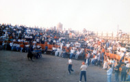 Plaza toros Mayorga cesto 1990