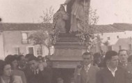 Foto en la Procesion Santo Toribio Mayorga 1950