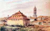 Dibujo palomar en Mayorga