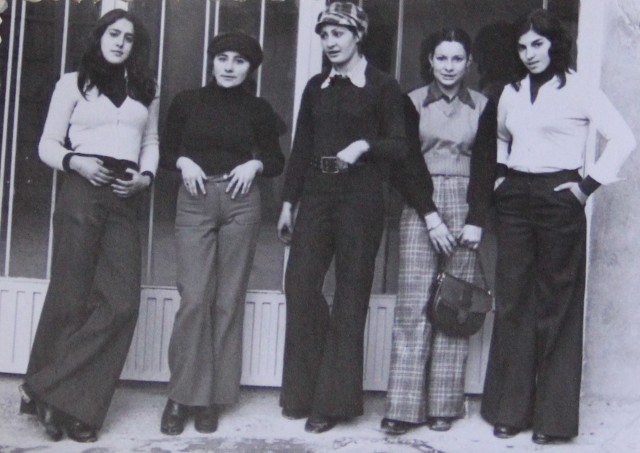 Varias mujeres en Mayorga 1976