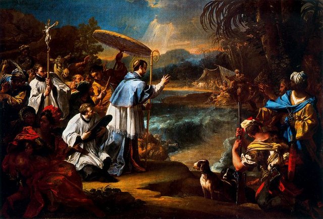 Milagro de Santo Toribio 1726