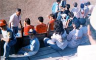 Foto en la Plaza toros Mayorga 1990