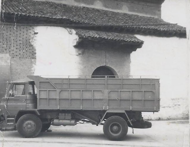Santa Maria y el camion del Chulo