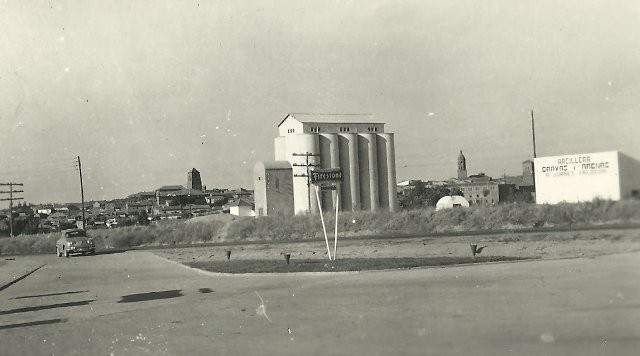 Panorámica desde la gasolinera de Mayorga