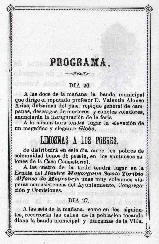 Programa Fiestas Mayorga 1984 02