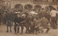 Fiestas de Mayorga amigos en plaza España
