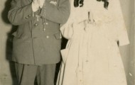 Jose y Maria Luisa Trigueros en Mayorga de cominión 1958