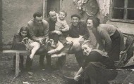 Foto de la matanza en Mayorga. Familia García San Miguel con sus tres hijos 1968