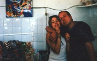 Marta y Pitin bar piscina Mayorga 1999