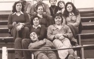 Amigos en la plaza toros mayorga