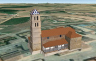 Santa Maria Arbas google earth Mayorga