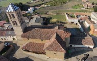 Foto aérea Iglesia Santa María de Arbas Mayorga