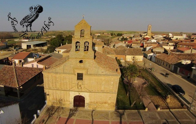Ermita Santo Toribio desde el aire Mayorga