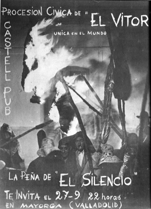 Foto del Vítor de Mayorga en peña el Silencio
