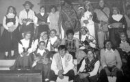 Participantes de la Corderada de Mayorga años 70 u 80