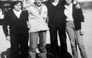 Foto de los quintos de Mayorga 1980