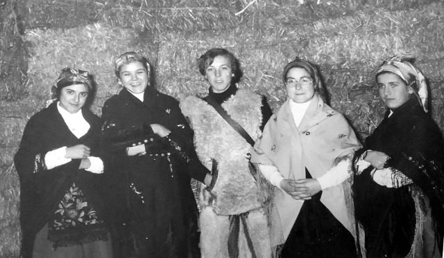Algunos integrantes de la Corderada de Mayorga