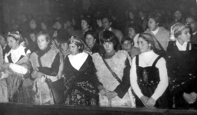 Foto de la representación de la Corderada de Mayorga