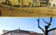 Parque del Rollo de Mayorga en 1978 y en 2017
