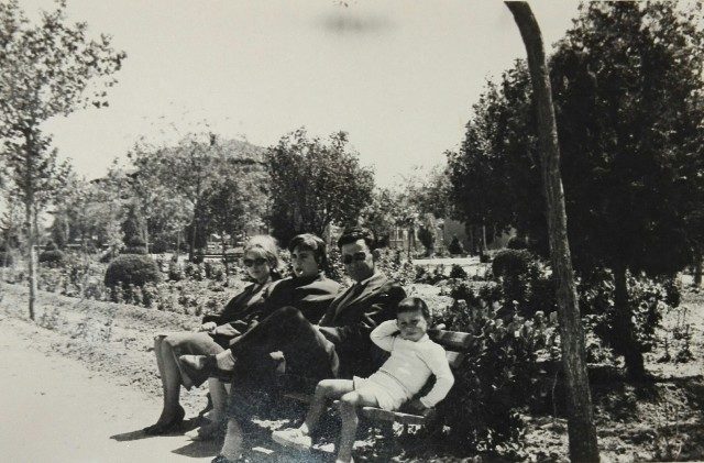 Mari Tere Rodríguez y Jose Luis Daniel en el Mirador de Mayorga 1964